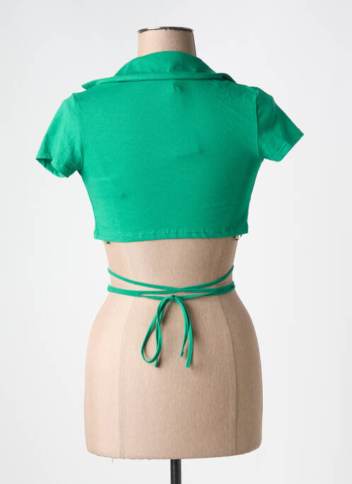 Gilet cache-cœur vert TALLY WEIJL pour femme