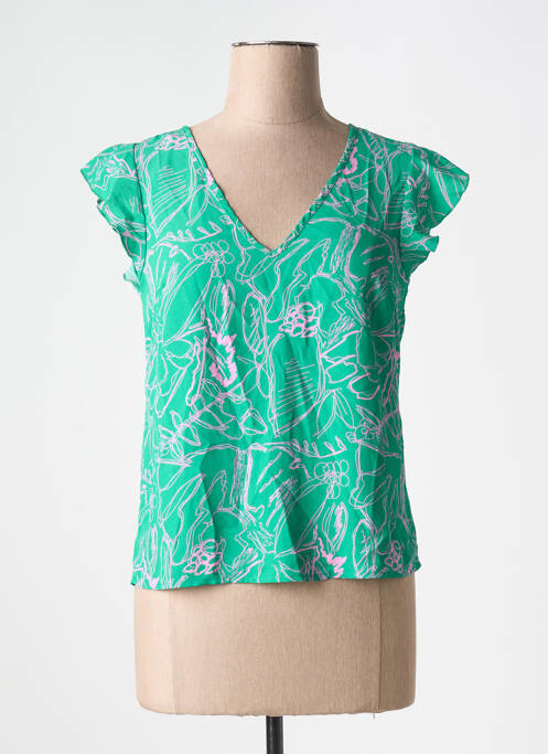 Top vert VERO MODA pour femme