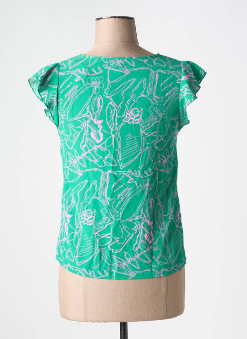 Top vert VERO MODA pour femme