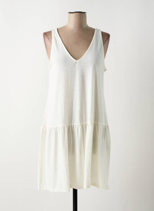 Robe courte blanc VERO MODA pour femme