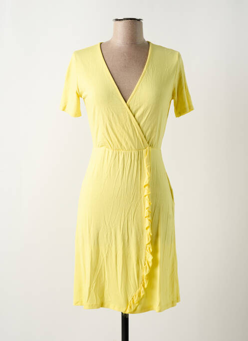 Robe courte jaune HAILYS pour femme