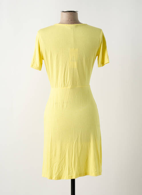 Robe courte jaune HAILYS pour femme