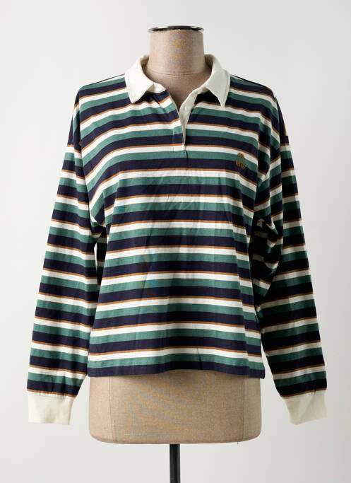 Polo vert ONLY pour femme