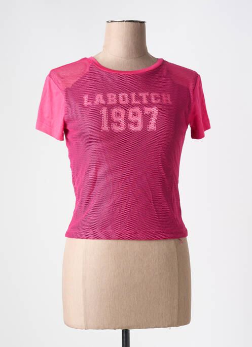 T-shirt rose OGL pour femme