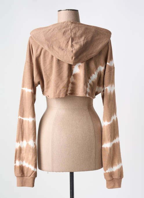 Sweat-shirt à capuche marron TALLY WEIJL pour femme