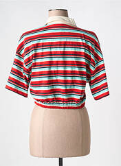 Polo rouge ONLY pour femme seconde vue