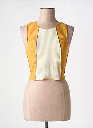 T-shirt jaune ONLY femme