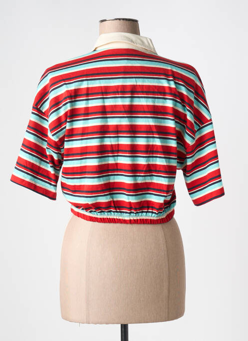 Polo rouge ONLY pour femme