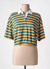 Polo vert ONLY pour femme seconde vue