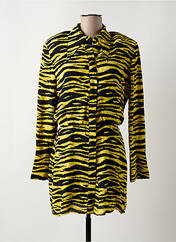 Robe courte jaune MANGO pour femme seconde vue