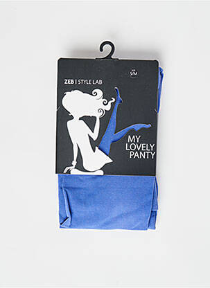 Collants bleu ZEB STYLE LAB  femme