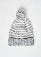 Bonnet gris VERO MODA pour femme seconde vue