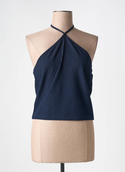 Top bleu ONLY pour femme