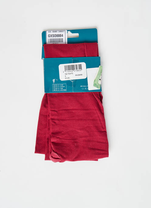 Legging rouge ZEB STYLE LAB  pour femme