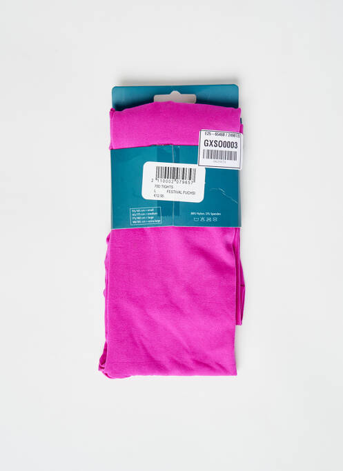 Collants violet ZEB STYLE LAB  femme