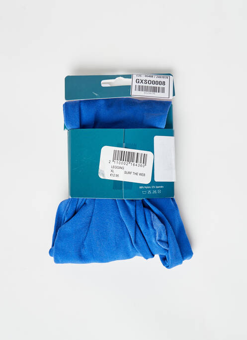 Legging bleu ZEB STYLE LAB  pour femme