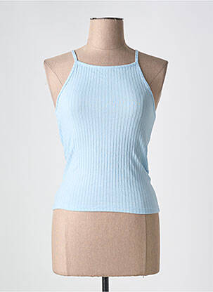 Top bleu JACQUELINE DE YONG femme