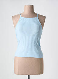 Top bleu JACQUELINE DE YONG femme