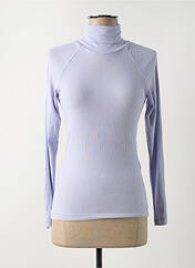 Pull col roulé violet ONLY pour femme seconde vue