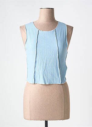 Débardeur bleu ONLY femme