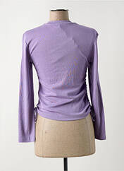 T-shirt violet ONLY pour femme seconde vue