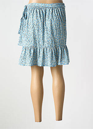 Jupe courte bleu ONLY femme
