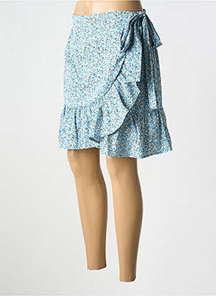 Jupe courte bleu ONLY femme