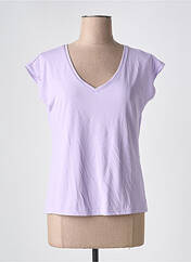 Top violet VERO MODA pour femme seconde vue