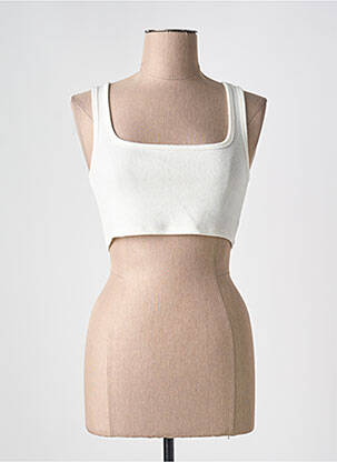 Crop top beige ONLY femme