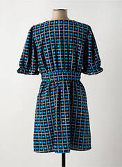 Robe courte bleu JACQUELINE DE YONG pour femme seconde vue