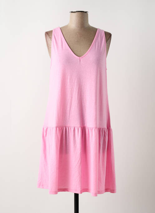 Robe courte rose VERO MODA pour femme