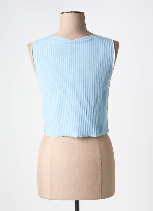 Débardeur bleu ONLY pour femme