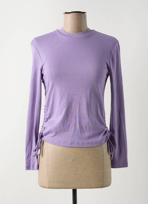 T-shirt violet ONLY pour femme