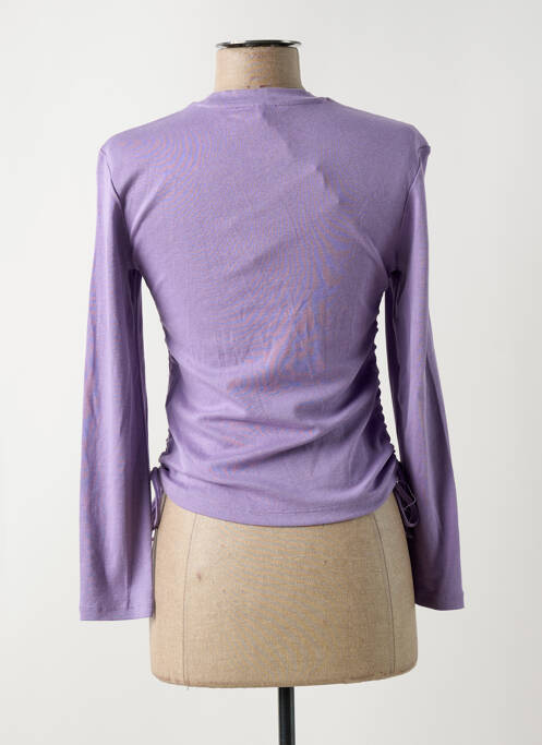 T-shirt violet ONLY pour femme