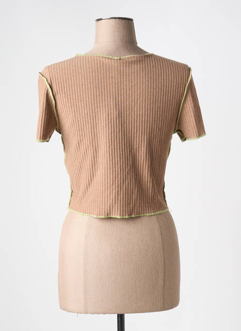 Top beige ONLY pour femme