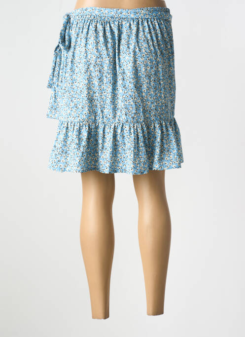 Jupe courte bleu ONLY pour femme