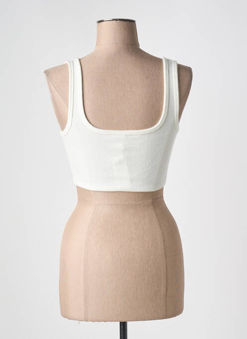 Crop top beige ONLY pour femme