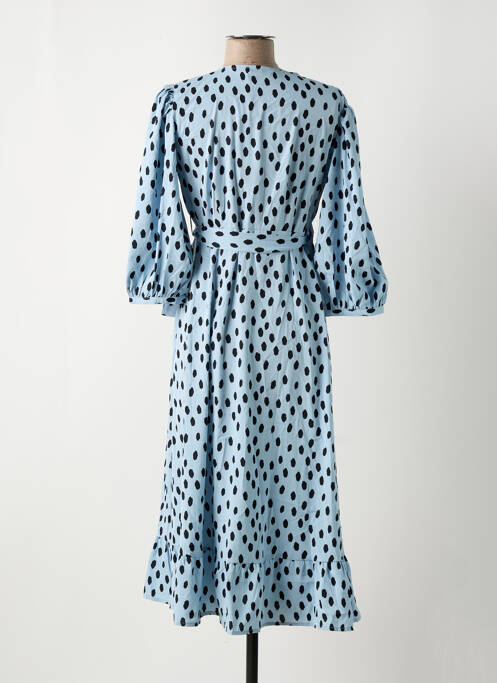 Robe mi-longue bleu ONLY pour femme