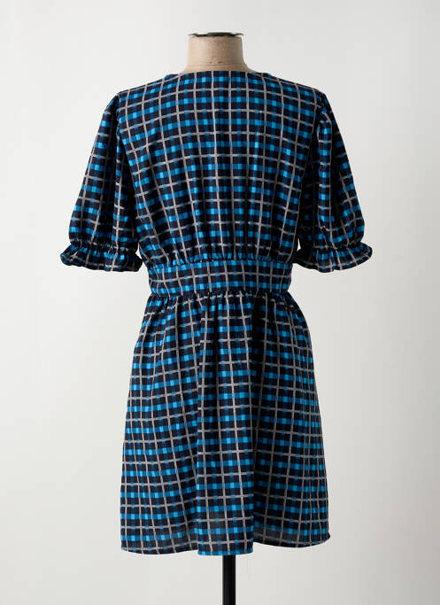 Robe courte bleu JACQUELINE DE YONG pour femme