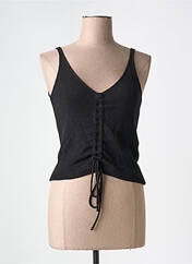 Débardeur noir HAILYS pour femme seconde vue