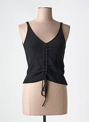 Débardeur noir HAILYS pour femme