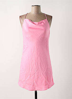 Robe courte rose ONLY femme