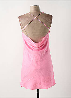 Robe courte rose ONLY femme
