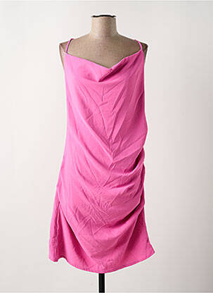 Robe courte rose ONLY femme