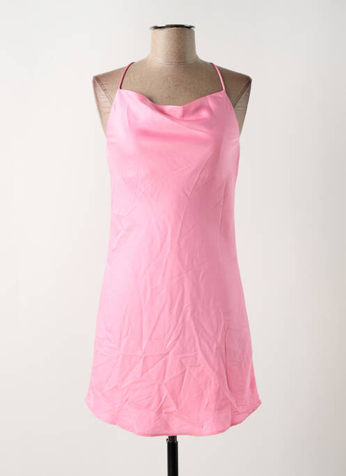 Robe courte rose ONLY pour femme