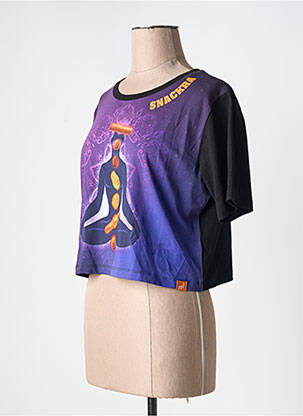 T-shirt noir MORA femme