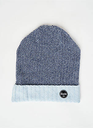 Bonnet bleu MAURICE pour femme