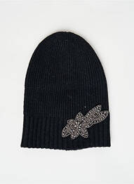 Bonnet noir FRANSA femme