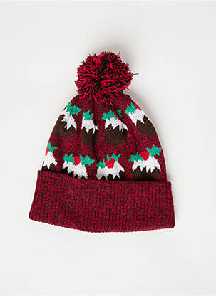 Bonnet rouge ZEB STYLE LAB  femme
