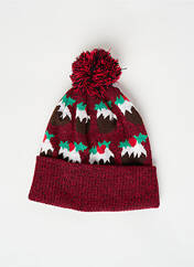 Bonnet rouge ZEB STYLE LAB  pour femme seconde vue